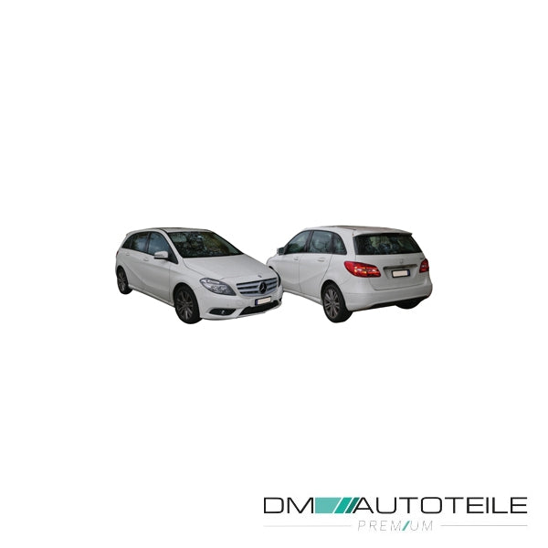 Stoßstange hinten grundiert passt für Mercedes B-Klasse ab 11/2014