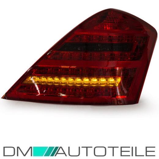 Mercedes W221 LED Rückleuchten Set Heckleuchten 05-09 +Zubehör für S63 S65