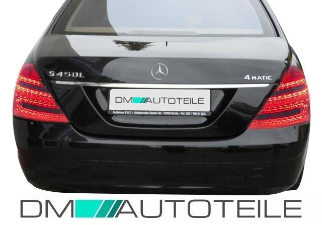 Mercedes W221 LED Rückleuchten Set Heckleuchten 05-09 +Zubehör für S63 S65