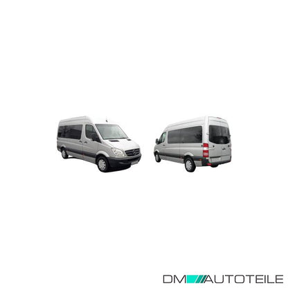 Stoßstange vorne für PDC grau passt für Mercedes Sprinter 906 3,5t bj 06-13