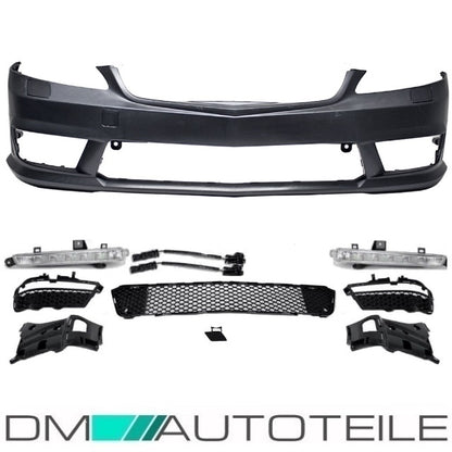 Mercedes S-Klasse W221 Front Stoßstange ohne PDC+ LED Tagfahrlicht + Zubehör für S65 AMG