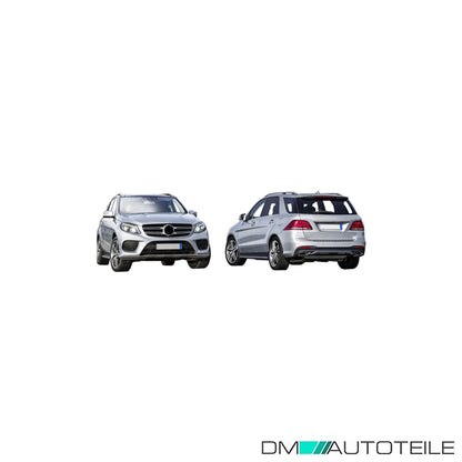 Stoßstange vorne PDC grundiert passt für Mercedes GLE W166 AMG Sport V8 Facelift