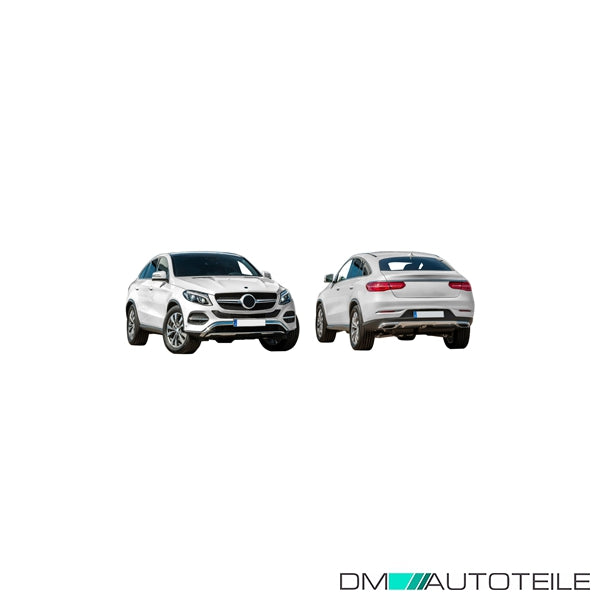 Stoßstange vorne PDC grundiert passt für Mercedes GLE Coupe (C292) ab 03/2015