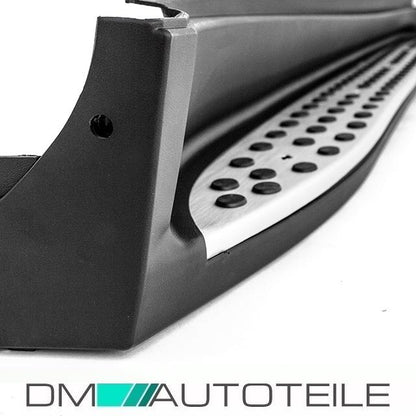 Mercedes ML W164 Trittbretter Einstiegsleiste Set Bj 05-11 Aluminium
