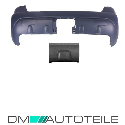Set Mercedes W163 Stoßstange hinten ohne PDC ohne AHK+Abdeckung 01-05