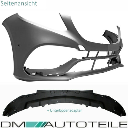 Bodykit Stoßstange Vorne Hinten + Blenden passt für Mercedes GLE W166 nicht AMG