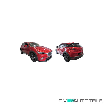 Stoßstange vorne schwarz lackierfähig passt für Mazda CX-3 ab 06/2015