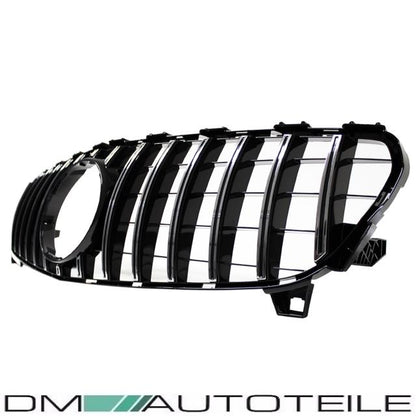 Sport -Panamericana GT Facelift Kühlergrill Chrom Schwarz passend für Mercedes A-Klasse W176 Mopf 2015-2019