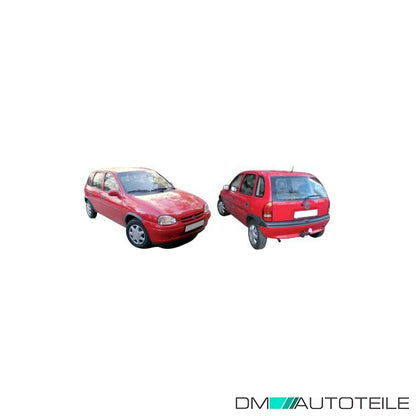 Hauptscheinwerfer rechts H4 ohne Motor passt für Opel Corsa B 93-97