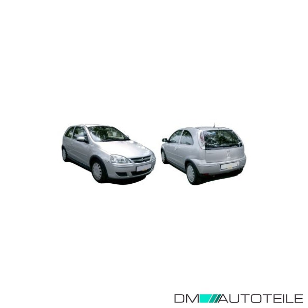 Hauptscheinwerfer links H7/H1 ohne Motor passt für Opel Corsa C 03-06