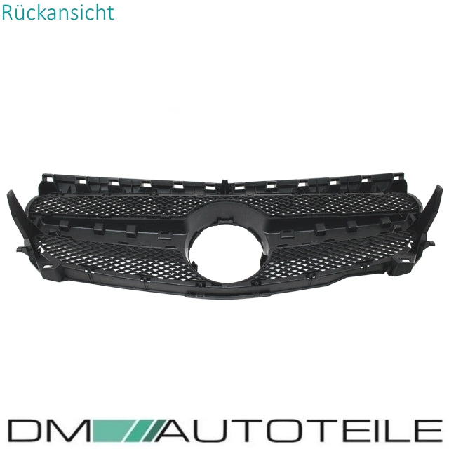 Kühlergrill Schwarz Glanz passt für Mercedes W117 CLA Vormopf 13-16 auch A45