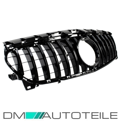 Sport-Kühlergrill für Panamericana GT schwarz passt für Mercedes CLA 117 Mopf 16-19
