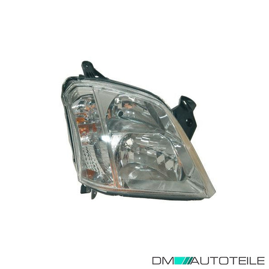 Hauptscheinwerfer rechts H1 H7 mit Blinklicht passt für Opel Meriva 03-06