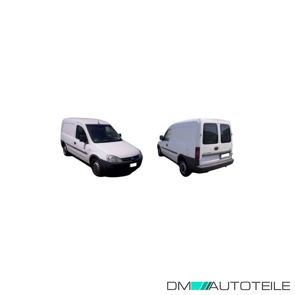 Stoßstange hinten teilgrundiert passt für Opel Combo Kasten Kombi 01-03