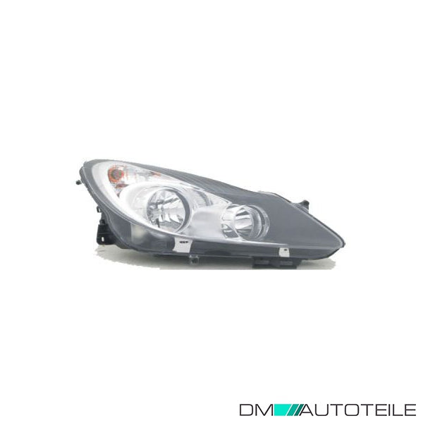 Hauptscheinwerfer rechts H7/H1 passt für Vauxhall Corsa MK III (D) 06-11