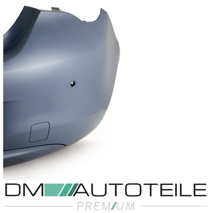 Stoßstange hinten grundiert für PDC passt für Opel Corsa E ab 01/2015