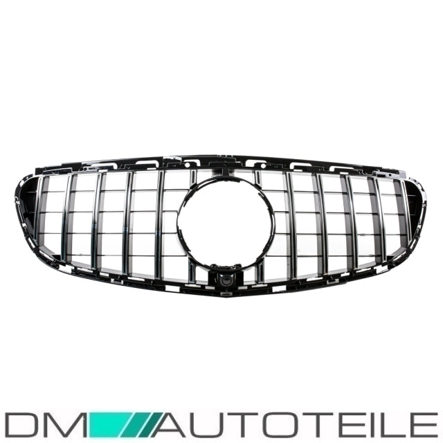 Sport-Kühlergrill für Panamericana GT Chrom passt für Mercedes E Kl. W212 S212 ab 13-16