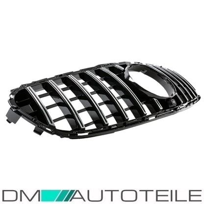 Sport-Kühlergrill für Panamericana GT Chrom passt für Mercedes E Kl. W212 S212 ab 13-16