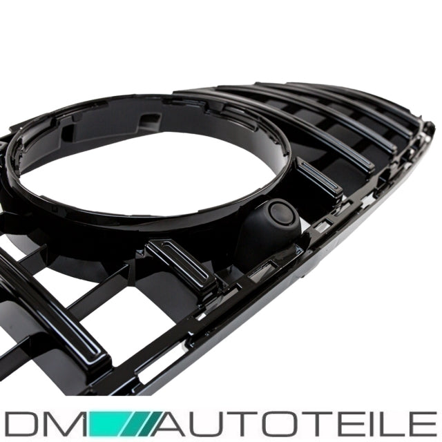 Sport-Kühlergrill für Panamericana GT Schwarz passt für Mercedes E-Klasse W212 S212 ab 2013-216