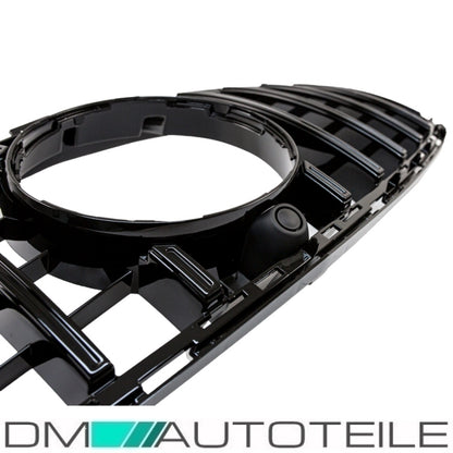 Sport-Kühlergrill für Panamericana GT Schwarz passt für Mercedes E-Klasse W212 S212 ab 2013-216