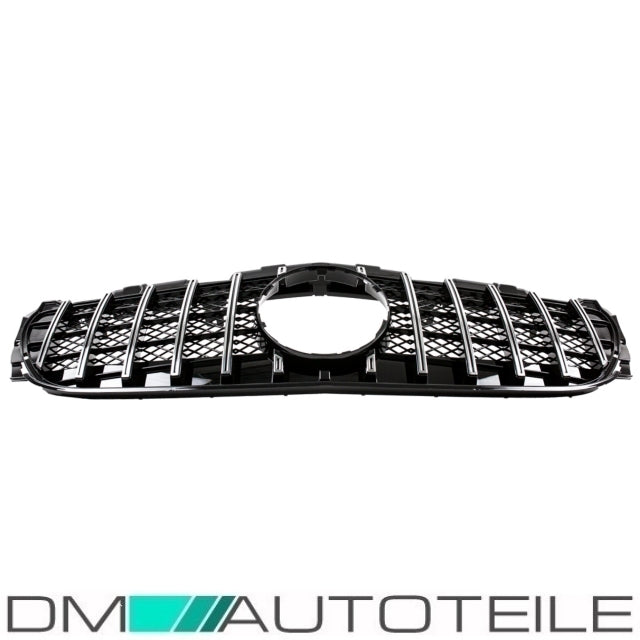 Sport-Kühlergrill für Panamericana GT Chrom passt für Mercedes R172 SLC ab 2016 Mopf