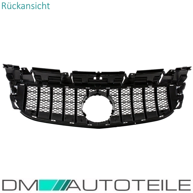 Sport-Kühlergrill für Panamericana GT Chrom passt für Mercedes R172 SLC ab 2016 Mopf