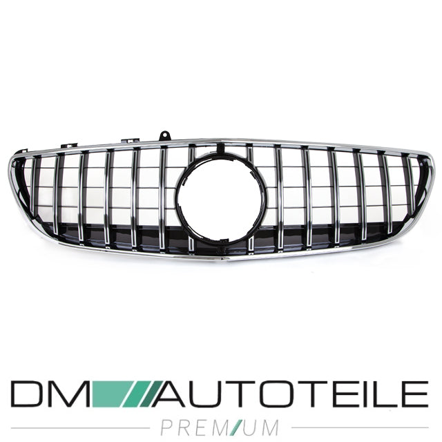 Sport-Kühlergrill für Panamericana GT chrom passt für Mercedes W218 CLS Bj 2015-2017 ohne Kamera