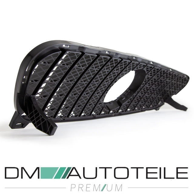 Sport-Kühlergrill für Panamericana GT Chrom Schwarz passt für Mercedes GLA X156 13-16