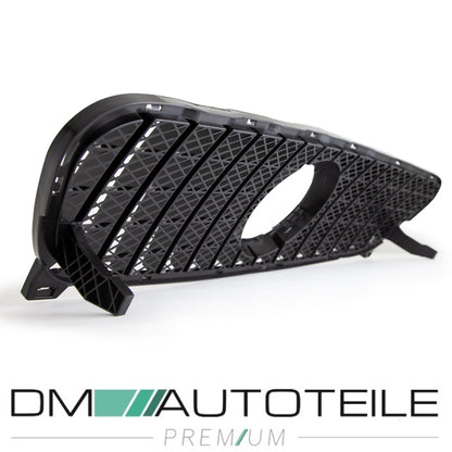 Sport-Kühlergrill für Panamericana GT Chrom Schwarz passt für Mercedes GLA X156 13-16