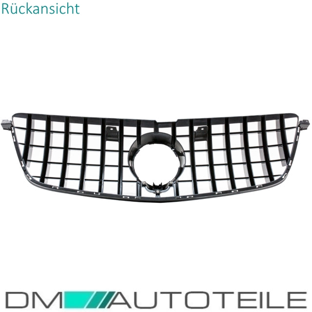 Sport-Kühlergrill für Panamericana GT Chrom passt für Mercedes GL X166 ab 12-15 auch für Kamera