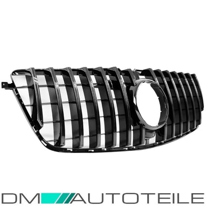 Sport-Panamericana Kühlergrill Schwarz passt für Mercedes GL X166 12-15 + Kamera