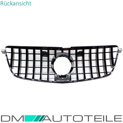 Sport-Panamericana Kühlergrill Schwarz passt für Mercedes GL X166 12-15 + Kamera