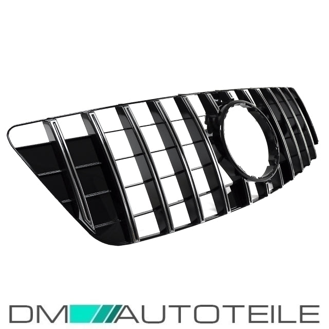 Sport-Kühlergrill für Panamericana GT Chrom passt für Mercedes ML W164 09-11 Facelift