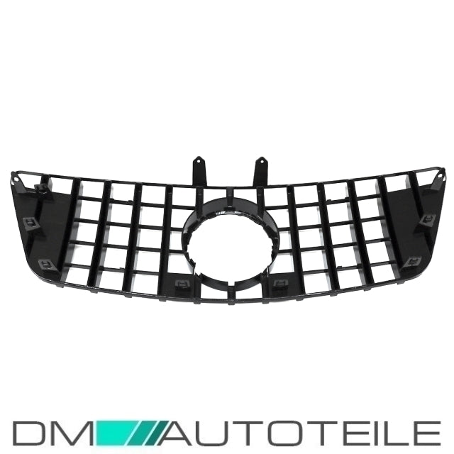 Sport-Kühlergrill für Panamericana GT Chrom passt für Mercedes ML W164 09-11 Facelift