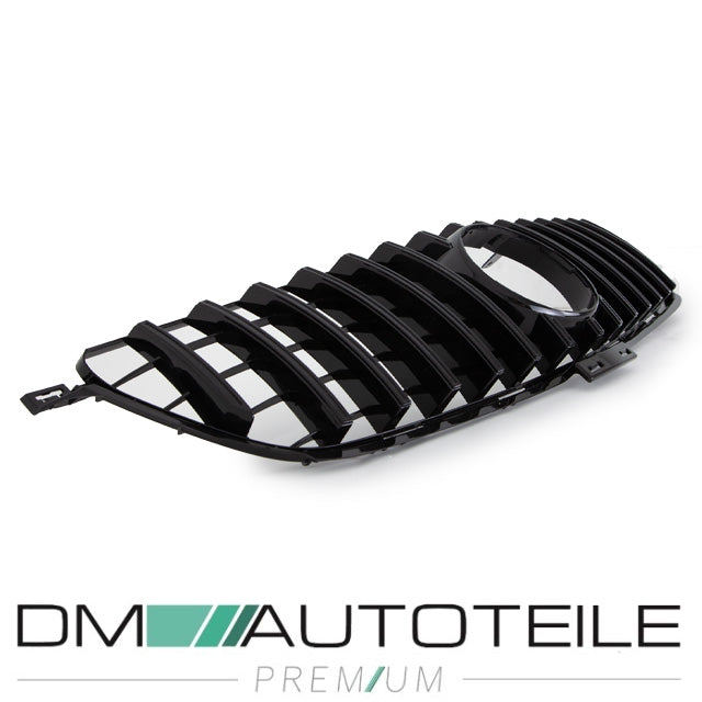 Facelift Sport-Kühlergrill für Panamericana GT Schwarz glanz passt für Mercedes ML-Klasse W166 Bj 11-14