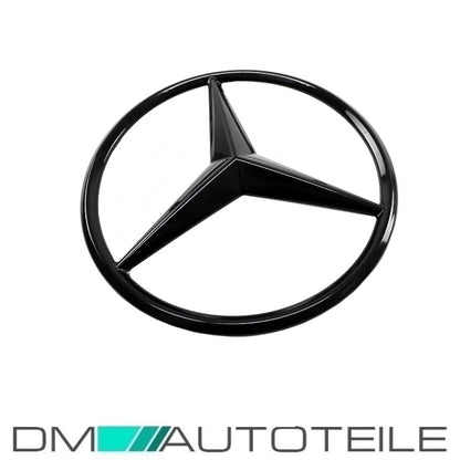 Sport-Kühlergrill für Panamericana GT Schwarz glanz für Kamera +Stern  passt für Mercedes M-Klasse W166 GLE Bj ab 2015