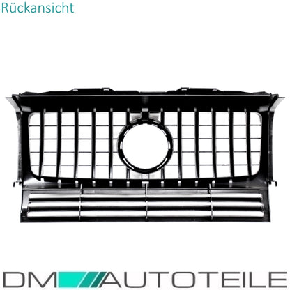 Set Sport-Kühlergrill für Panamericana GT chrom +Stern passt für Mercedes G-Klasse W463 Bj 1990-2018