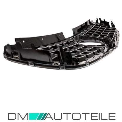 Kühlergrill für Panamericana GT Schwarz glanz für Mercedes Vito W447 + Kamera 14-19