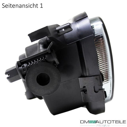 Set Nebelscheinwerfer Smoke Schwarz passend für Mercedes SLK R170 C-Klasse W203 & CLK C209 98-09