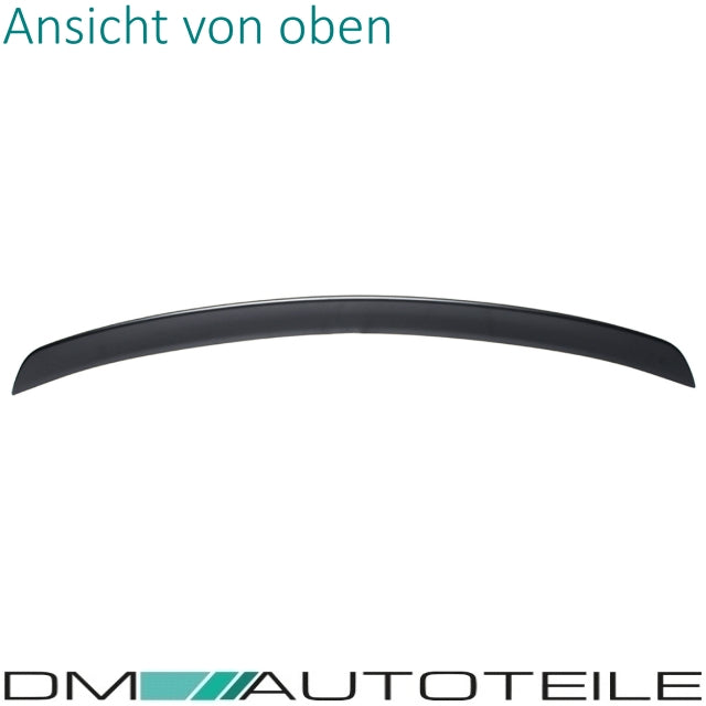Kofferraumspoiler Heckspoiler Schwarz Matt Spoiler passend für Mercedes SLK R171 auch AMG 04-11