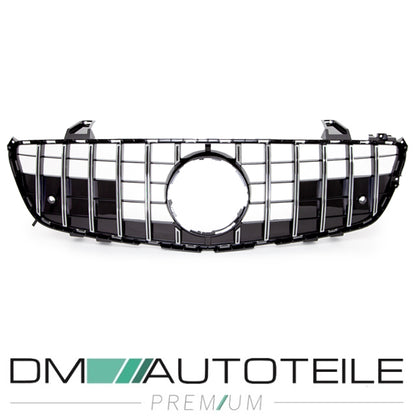 Sport-Kühlergrill für Panamericana GT Chrom passt für Mercedes SL R231 ab 2012-2015
