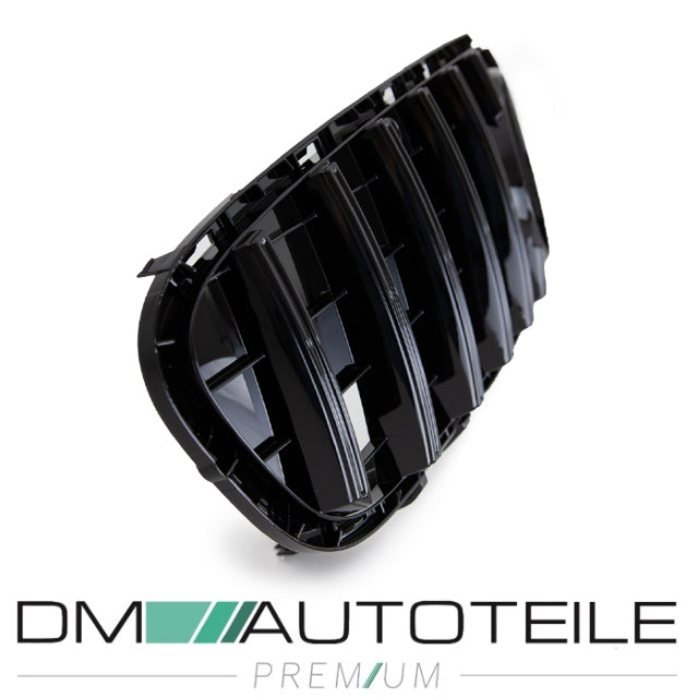 Sport-Kühlergrill für Panamericana GT Schwarz passt für Mercedes SL R231 Mopf ab 2015