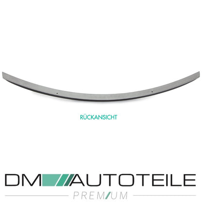 Set Heckspoiler schwarz matt +3M passt für Mercedes CLS W219 auch AMG Line ab Bj 04-10 aus ABS