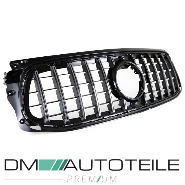 Sport-Kühlergrill für Panamericana GT Chrom passt für Mercedes GLB-Klasse X247 ab 2019 mit AMG Line