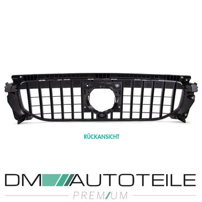Sport-Kühlergrill für Panamericana GT Chrom Komplett passt für Mercedes GLB-Klasse X247 ab 2019 ohne AMG Line
