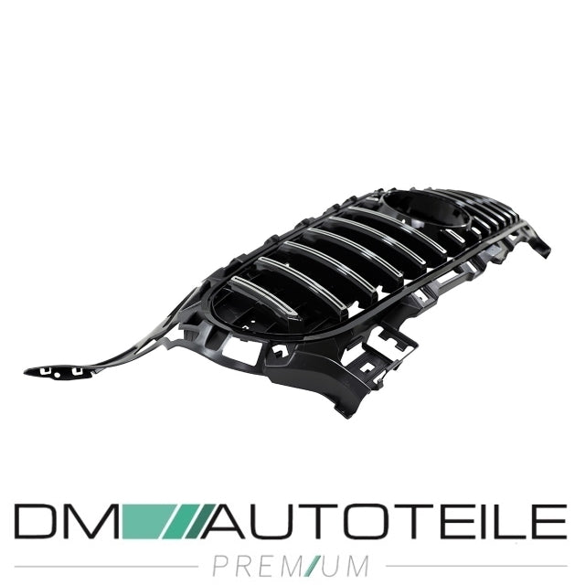 Kühlergrill Frontgrill Schwarz Chrom passt für Mercedes Benz AMG GT C190 R190 Bj 14-17 zweitürig