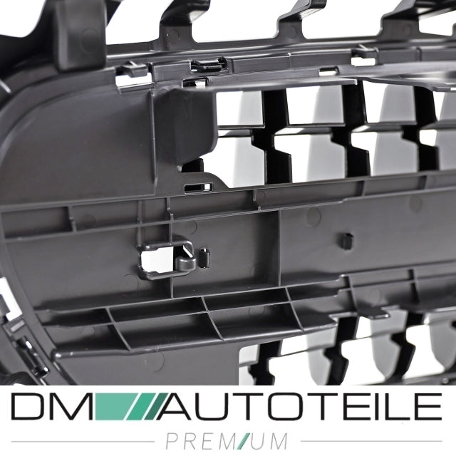 Kühlergrill Frontgrill Schwarz Chrom passt für Mercedes Benz AMG GT C190 R190 Bj 14-17 zweitürig