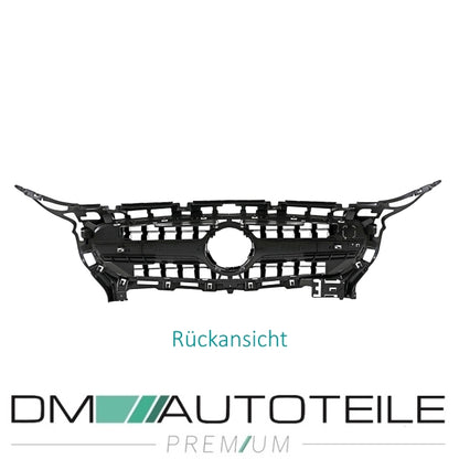 Kühlergrill Frontgrill Schwarz Chrom passt für Mercedes Benz AMG GT C190 R190 Bj 14-17 zweitürig