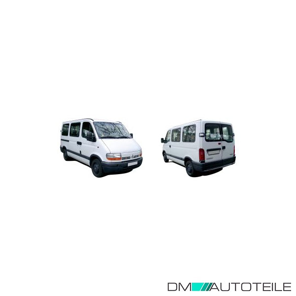 Stoßstange hinten links schwarz passt für Opel Movano /Renault Master 98-09