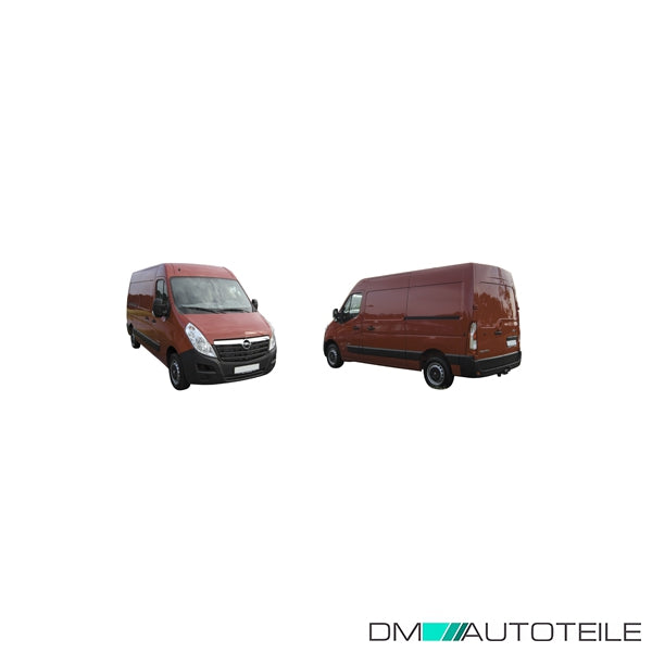 Hauptscheinwerfer rechts H7/H1 mit Motor passt für Opel Movano B Kasten 10-14